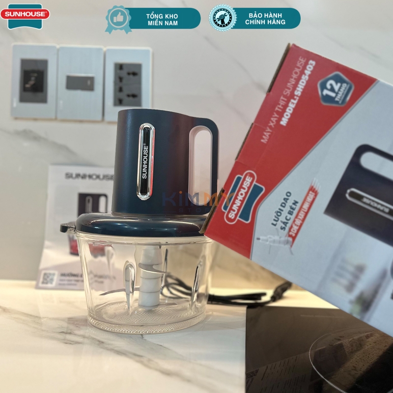 Máy xay thịt cá chuyên dụng Sunhouse SHD5403